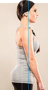 Posture disorders: rounded shoulders
